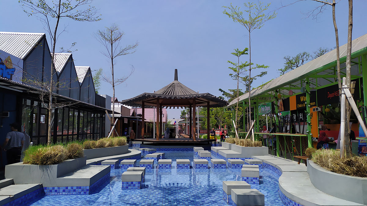 Fasilitas di Kawasan Wisata Kampung Korea Bandung